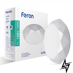 Потолочный светильник Feron 40192 Al588  фото в живую, фото в дизайне интерьера