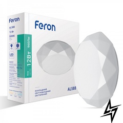 Потолочный светильник Feron 40191 Al588  фото в живую, фото в дизайне интерьера