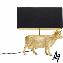 Настольная лампа Cow Gold 52cm S23-38492 46x52x18 см 55540 фото в живую, фото в дизайне интерьера