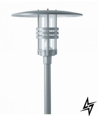 Вуличний ліхтар Norlys Visby 576AL LED  фото наживо, фото в дизайні екстер'єру