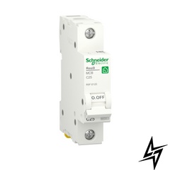 Автоматичний вимикач Schneider Electric Resi9 25 А 1P С 6кА R9F12125 фото